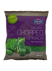 Emborg Frozen Organic Choped Spinach, 400g